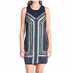 Unique Embroidered Greylin “Azteca” Shift Dress